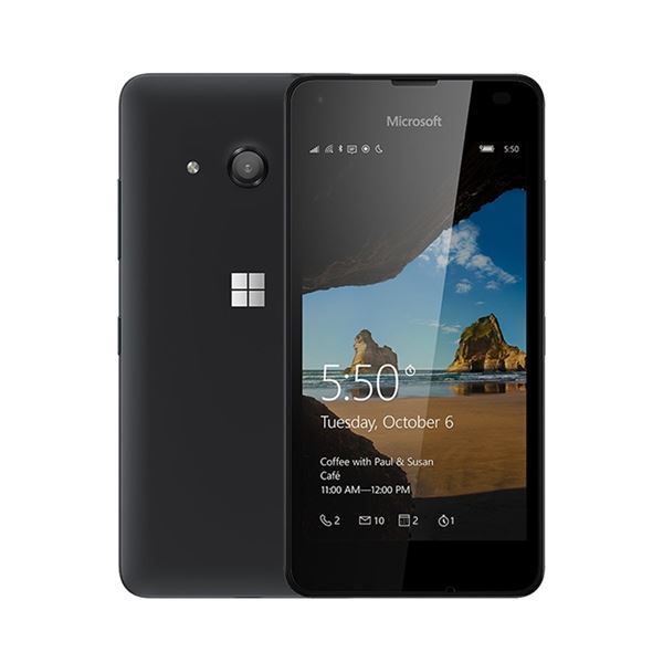 Microsoft Lumia 550 Black O2 Locked Smartphone - Grade A
