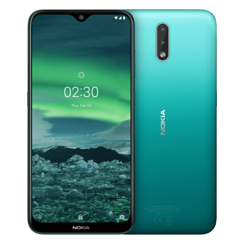 Nokia 2.3 32GB Dual Sim Cyan Green Smartphone - Grade A