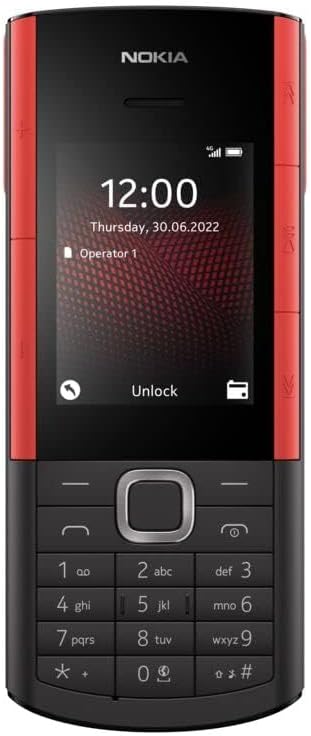 Nokia 5710 Xpress Audio 4G Black Unlocked MP3 Player Mobile Phone - With Built In Wireless Earbuds