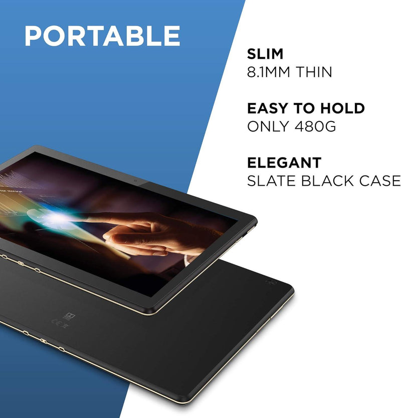 Lenovo Tab M10 32GB Wi-Fi + 4G 10.1 inch Tablet - Black - Excellent Condition