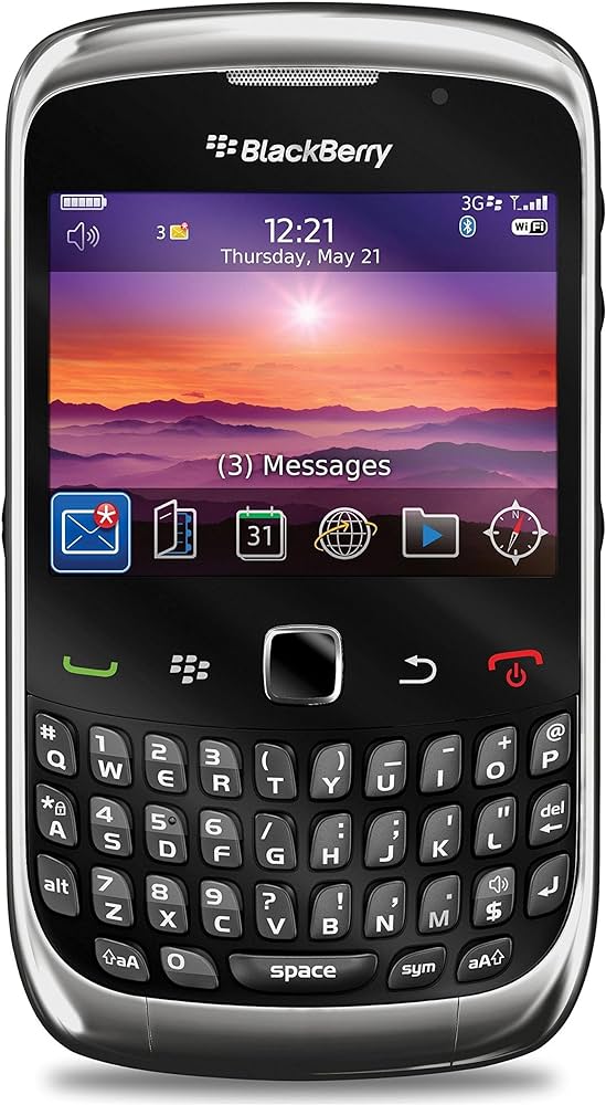 Blackberry Curve 9300 Black Smartphone - Grade A