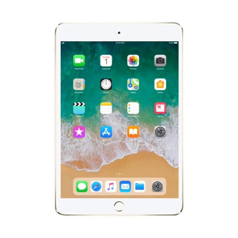 Apple iPad Mini 4th Generation Gold WiFi + Cellular 4G - Grade B