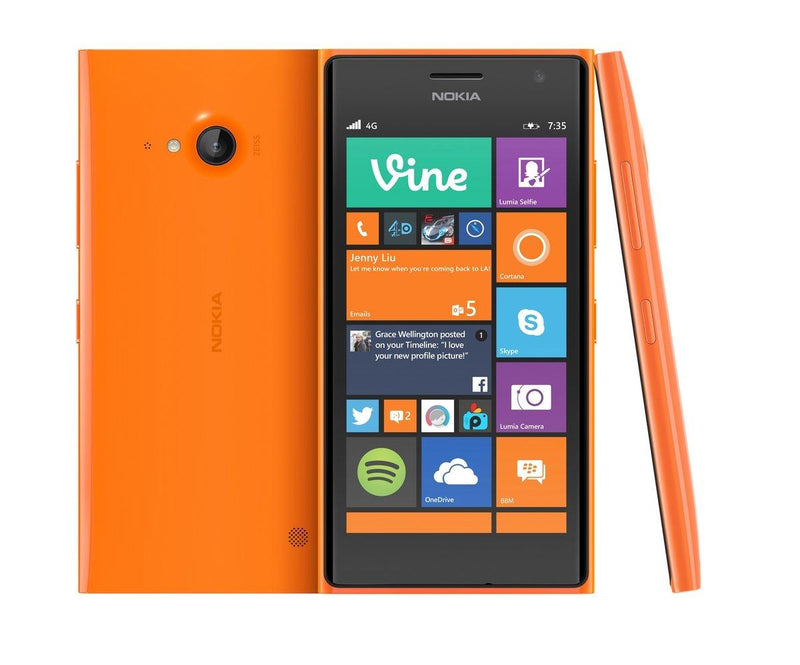New Lumia 735 Orange
