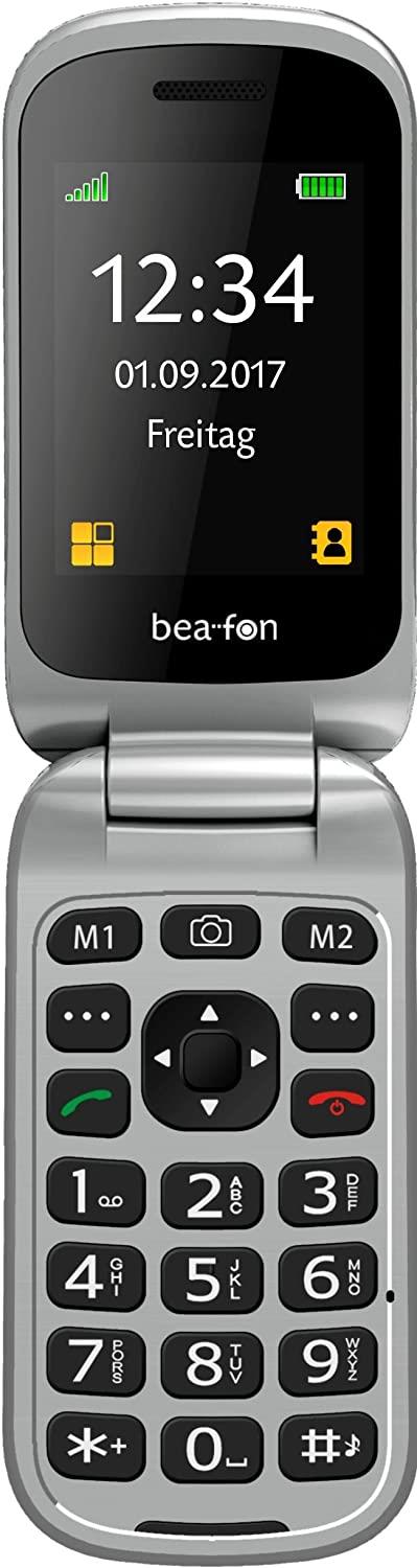 New Condition Boxed Bea-Fon SL590 Black Unlocked Big Button Mobile Phone