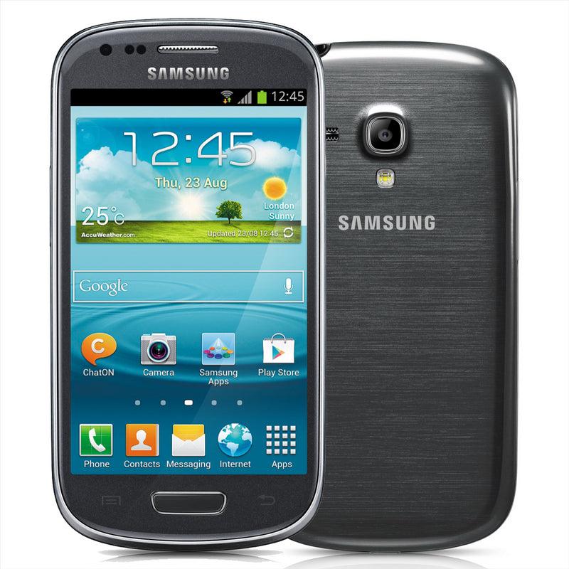 Samsung Galaxy S3 Mini GT-I8190 8GB Unlocked Black White Blue - Good Condition