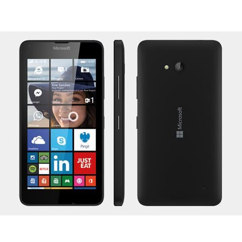 New Condition Microsoft Lumia 640 LTE 4G - 8GB Black Unlocked Smartphone