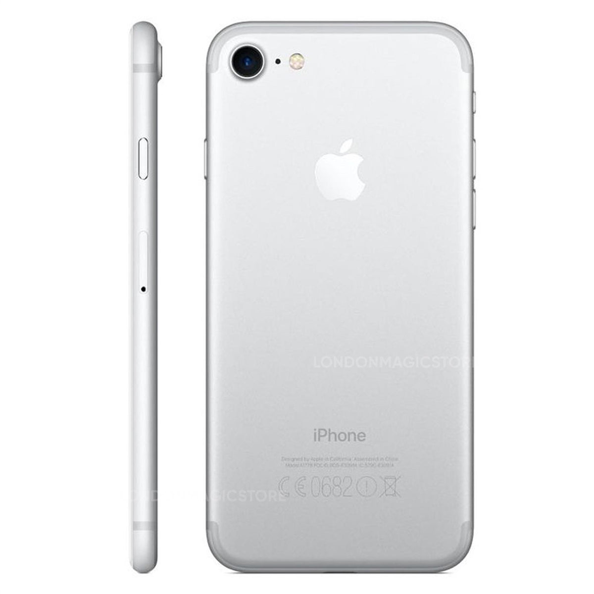 Apple iPhone 7 ホワイト Restored Apple iPhone 7 128GB, Silver (Refurbished