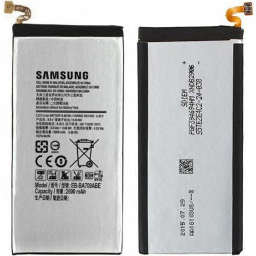 Brand New Original Samsung Galaxy A7 SM-A700 EB-BA700ABE Battery 2600mAh