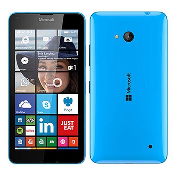 New Condition Microsoft Lumia 640 LTE 8GB Blue Unlocked Smartphone - New Condition