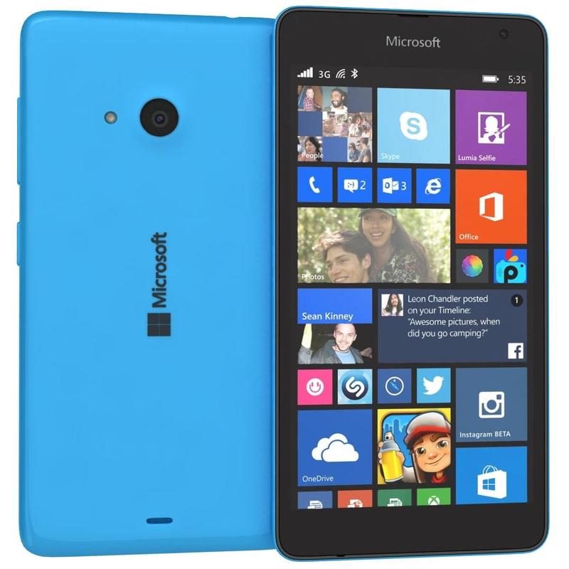 New Condition Microsoft Lumia 535 Green 8GB Unlocked Windows 12M Warranty