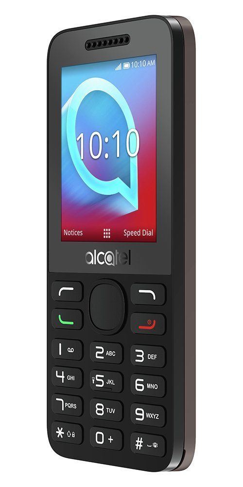 Alcatel 2038X Cocoa Grey 3G Unlocked Basic Mobile Phone Grade A - 12M Warranty