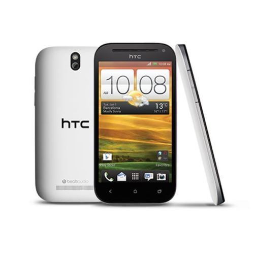Poor Condition HTC One SV 8GB White Unlocked Smartphone - Minor Cracked Screen