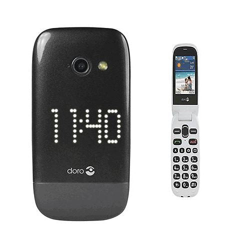 Good Condition Doro Phone Easy 632 Black Vodafone Locked Mobile Phone
