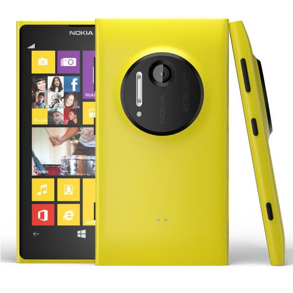 Nokia Lumia 1020 Black White Yellow 41MP Windows Smartphone - Warranty