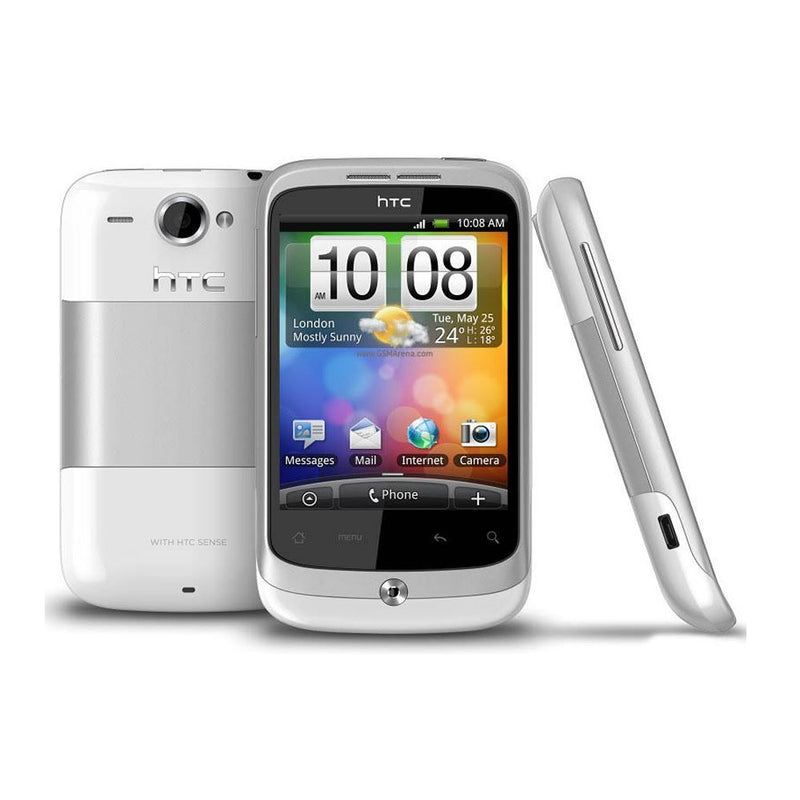 New Condition HTC Wildfire White (Unlocked) Smartphone - 12 Months Warranty