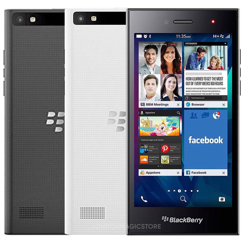 BlackBerry Leap 16GB Black Smartphone Unlocked - Very Good Condition