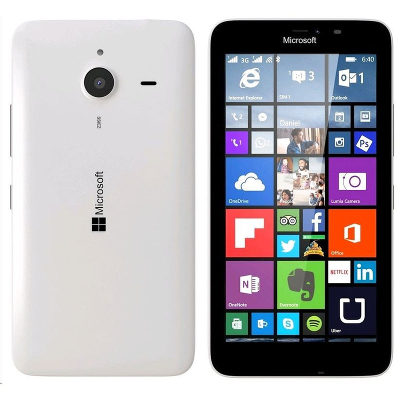 New Condition Microsoft Lumia 535 White 8GB Unlocked Smartphone - Warranty
