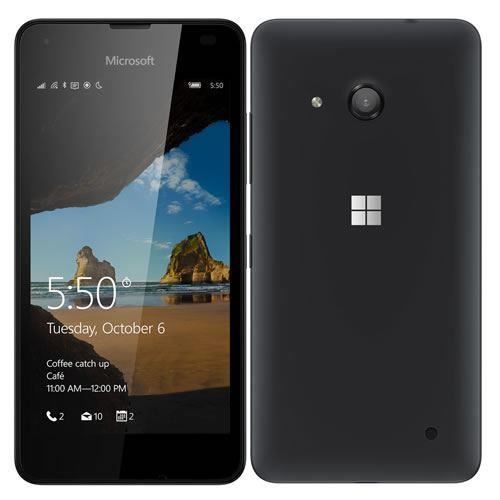 Microsoft Lumia 550 Black O2 Locked 4G Smartphone
