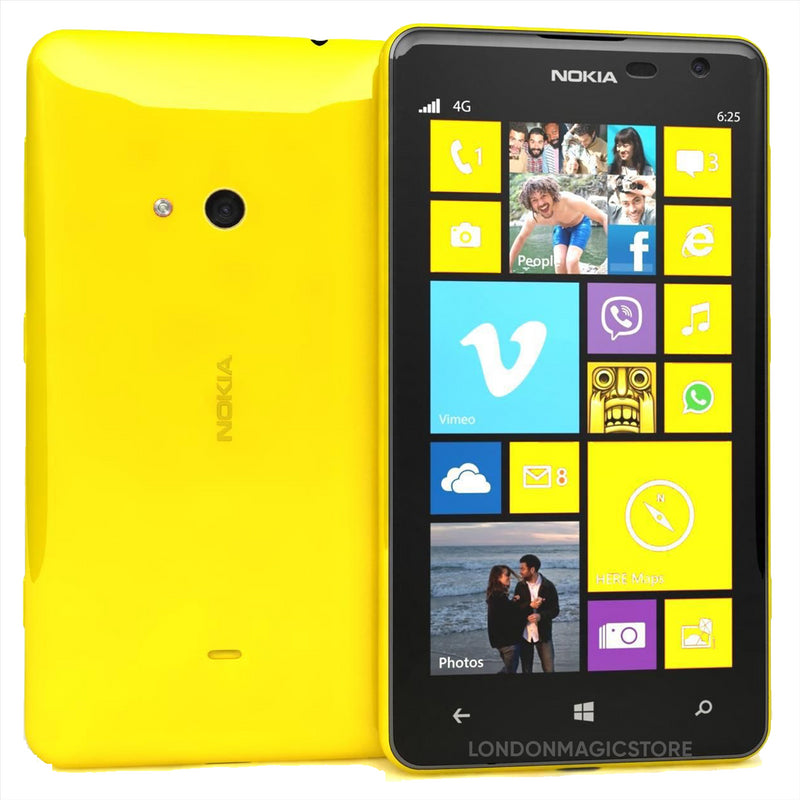 Nokia Lumia 625 Black Green White Orange Red Yellow Windows Smartphone