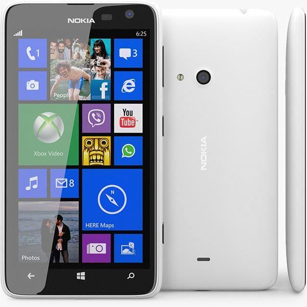Nokia Lumia 625 8GB White Unlocked Smartphone - New Condition