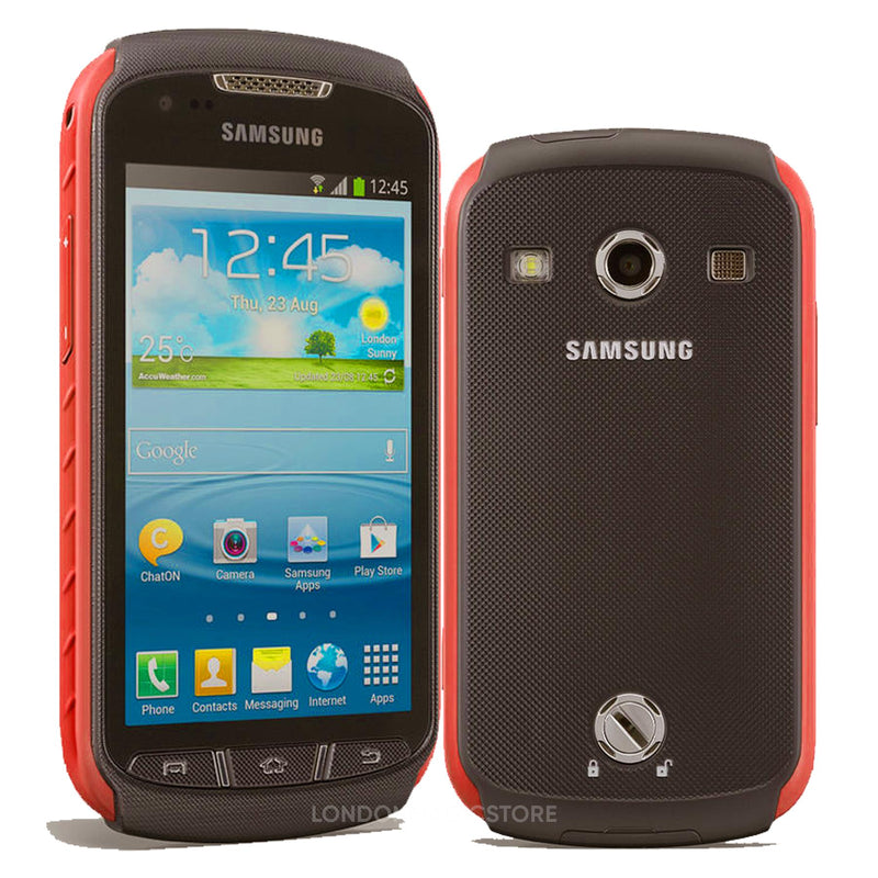 Excellent Condition Samsung Galaxy Xcover 2 GT-S7710 Red Unlocked 4GB Smartphone