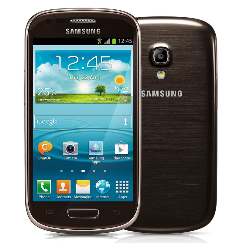 Samsung Galaxy S3 Mini GT-I8190 8GB Unlocked Black White Blue - Good Condition