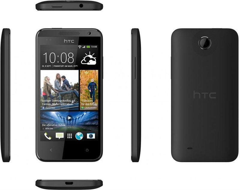 Excellent Condition HTC Desire 300 Black Unlocked 4GB Smartphone - Grade A