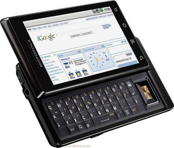 Motorola Milestone Black 8GB 5MP Slide QWERTZ Cheap Mobile Phone - Warranty