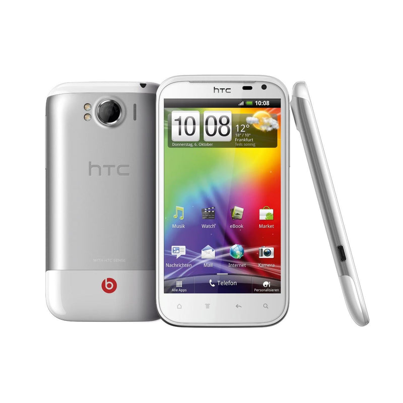 New Condition HTC Sensation XL 16GB X315E White Unlocked Smartphone 12M Warranty