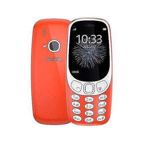 Nokia 3310 2017 Blue Yellow Red Dual Sim - Single Sim - Unlocked Smartphone
