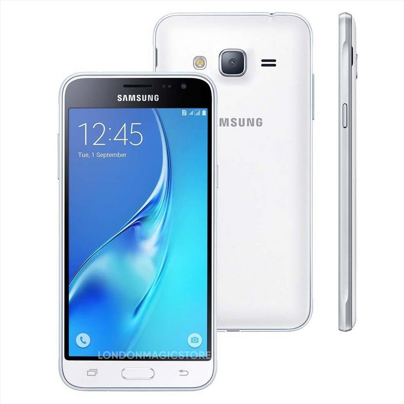 Samsung Galaxy J3 2016 (SM-J320FN) Black Gold White 8GB Smartphone