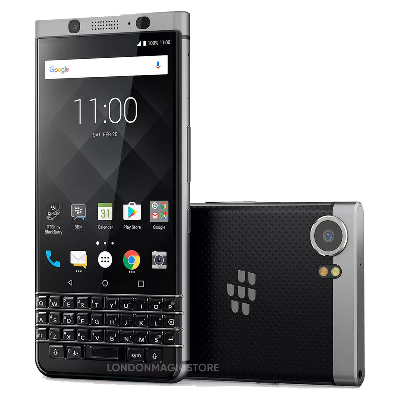 New Condition BlackBerry KEYone 32GB Silver Unlocked Smartphone