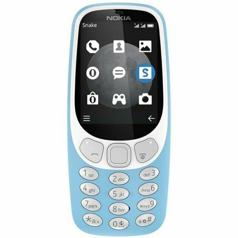 Nokia 3310 2017 Blue Yellow Red Dual Sim - Single Sim - Unlocked Smartphone