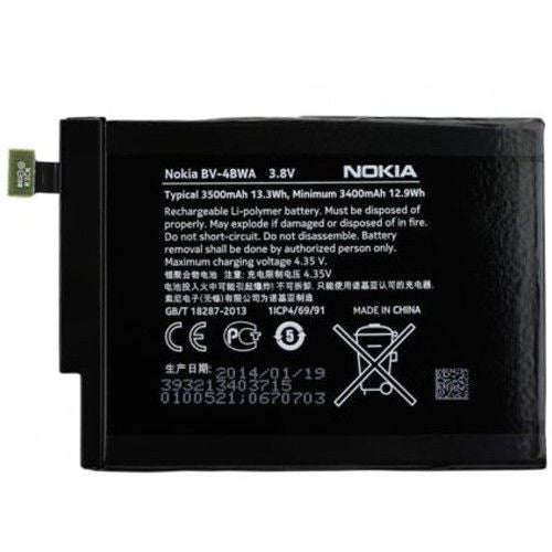 New Original Genuine Nokia Lumia 1320 Battery BV-T4BWA 3500mAh