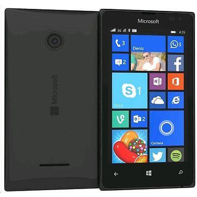 New Condition Boxed Microsoft Lumia 435 Black Unlocked Window Smartphone