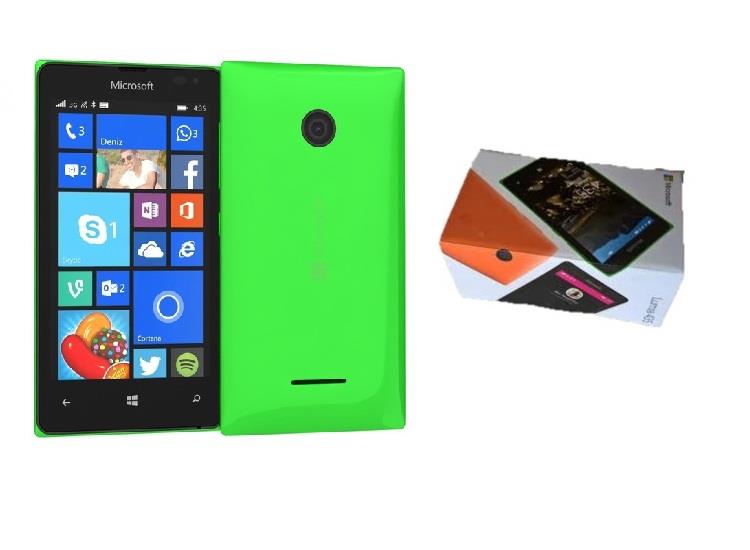 New Condition Microsoft Lumia 435 Dual Sim Green Unlocked Window Smartphone