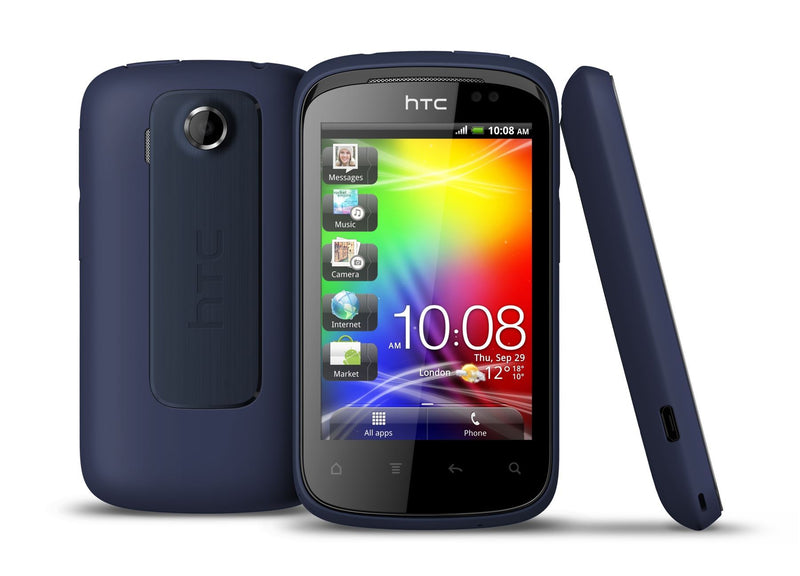 New Condition HTC Explorer PJ03100 Blue 1GB Unlocked Smartphone - 12M Warranty
