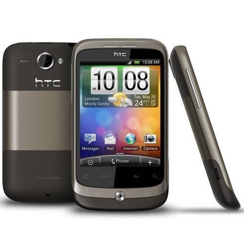 New Condition HTC Wildfire Mocha Brown Unlocked Smartphone - 12 Months Warranty
